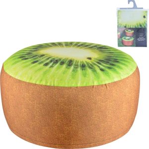 פוף מתנפח לגינה בהדפס קיווי (מידה S)
