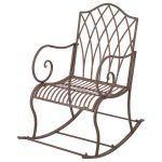⁦כסא נדנדה מעוצב ממתכת⁩ – תמונה ⁦2⁩