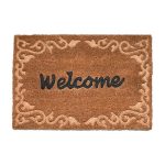 ⁦שטיח כניסה מסיבי קוקוס - Welcome⁩ – תמונה ⁦2⁩